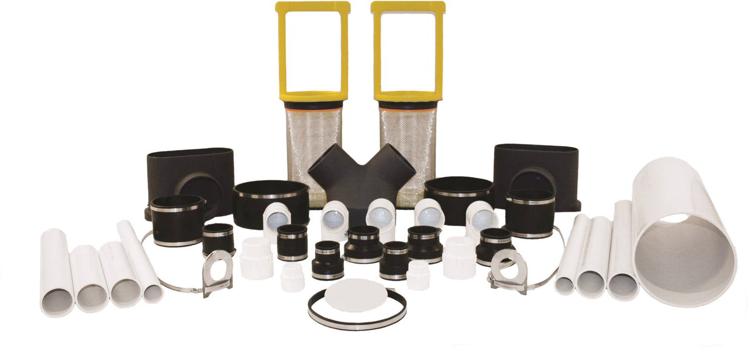 CP4 - Vanishing Water Extra High-Flow Component Package for T390F Large Pondless Water Feature Filter Tank