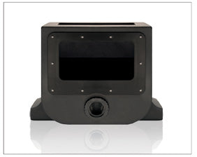 Filtrific S44D small skimmer is easily hidden in a water feature.