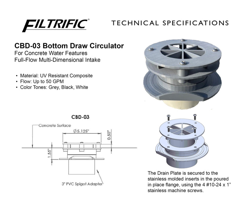CBD-03 Bottom Draw Circulator