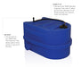 Filtrific T40SP extra water storage tank for water in motion storage or to expand the capacity of a pondless reservoir